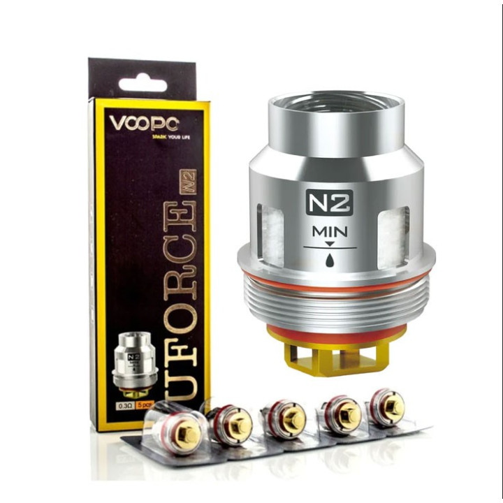 VOOPOO UFORCE N2 Coil 0.3ohm 5PCS/Pack  (drag 2, uforce)
