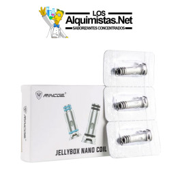 Jellybox nano, Z, F, XS coil 3 pack