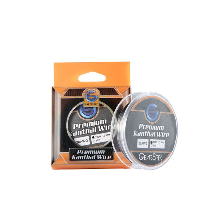 Cable Resistivo Kanthal 22, 24, 26, 28, 29, 32, 34 AWG A1  30mts