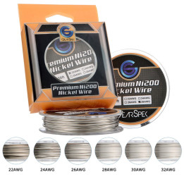 Cable Resistivo Pure Ni200 Nickel 22, 24, 26, 28, 15 metros