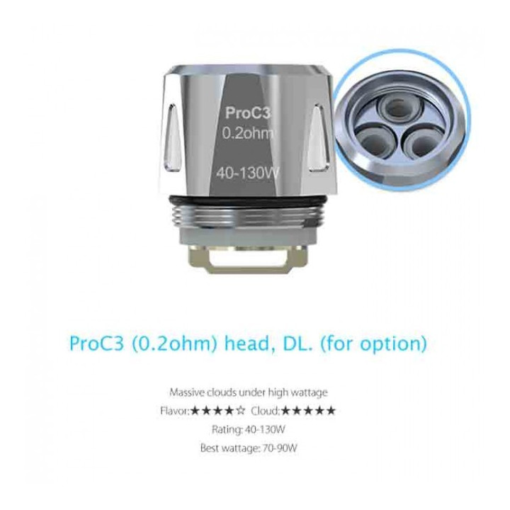 Coil JOYETECH ProC3 0.2 ohm (eVic Primo Mini, ProCore Aries) 5 pack