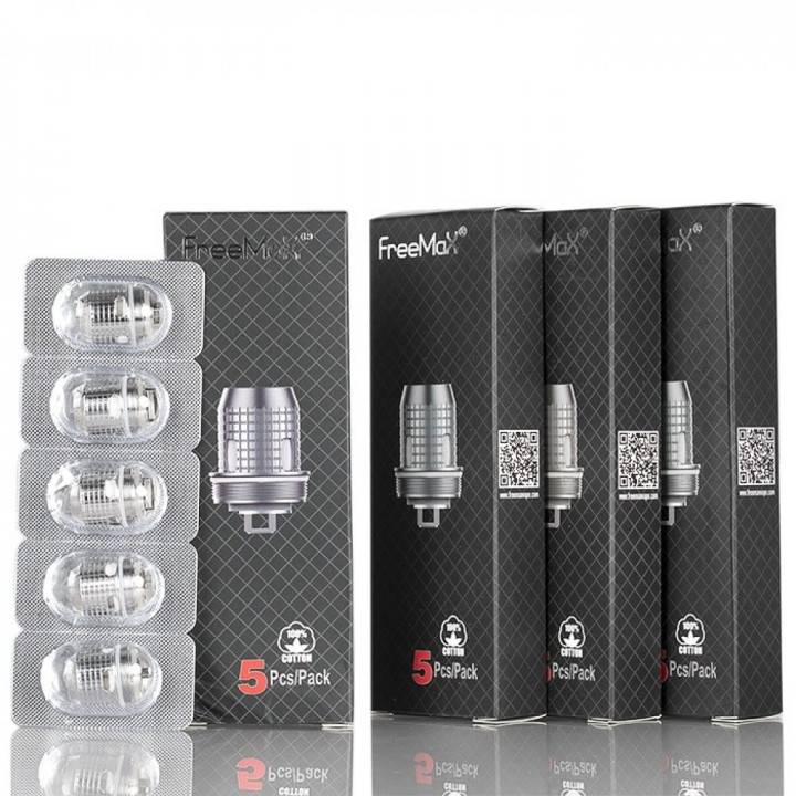 Freemax Twister Fireluke 2/Fireluke Mesh(X2 Mesh 0.15ohm)(40-80W) Coil head 5/Pack