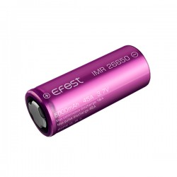 Bateria Efest IMR 26650 5000mah 45A flat top